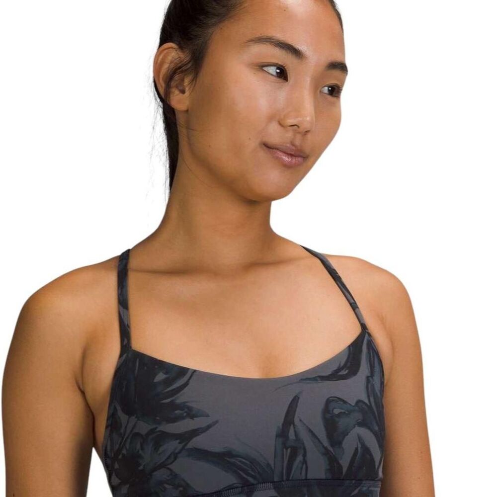 Lululemon Flow Y Nulu Bra *Light Support, A–C Cups in Botanical Bloom Anchor